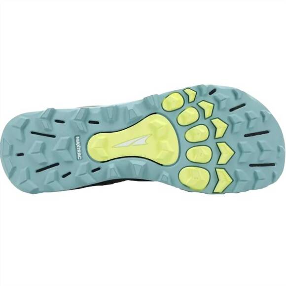 NEW ALTRA women's lone peak 5 trail shoes in blue/green - Picture 4 of 4